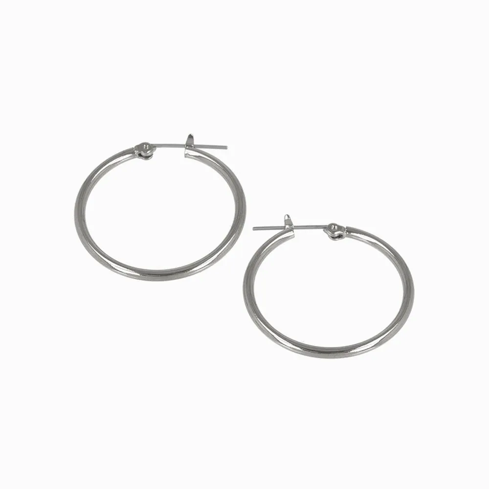 Everyday Simple Hoop Earrings