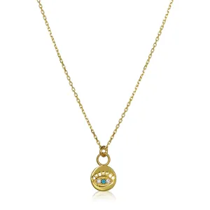 Evil Eye Charm Pendant for Women and Girls