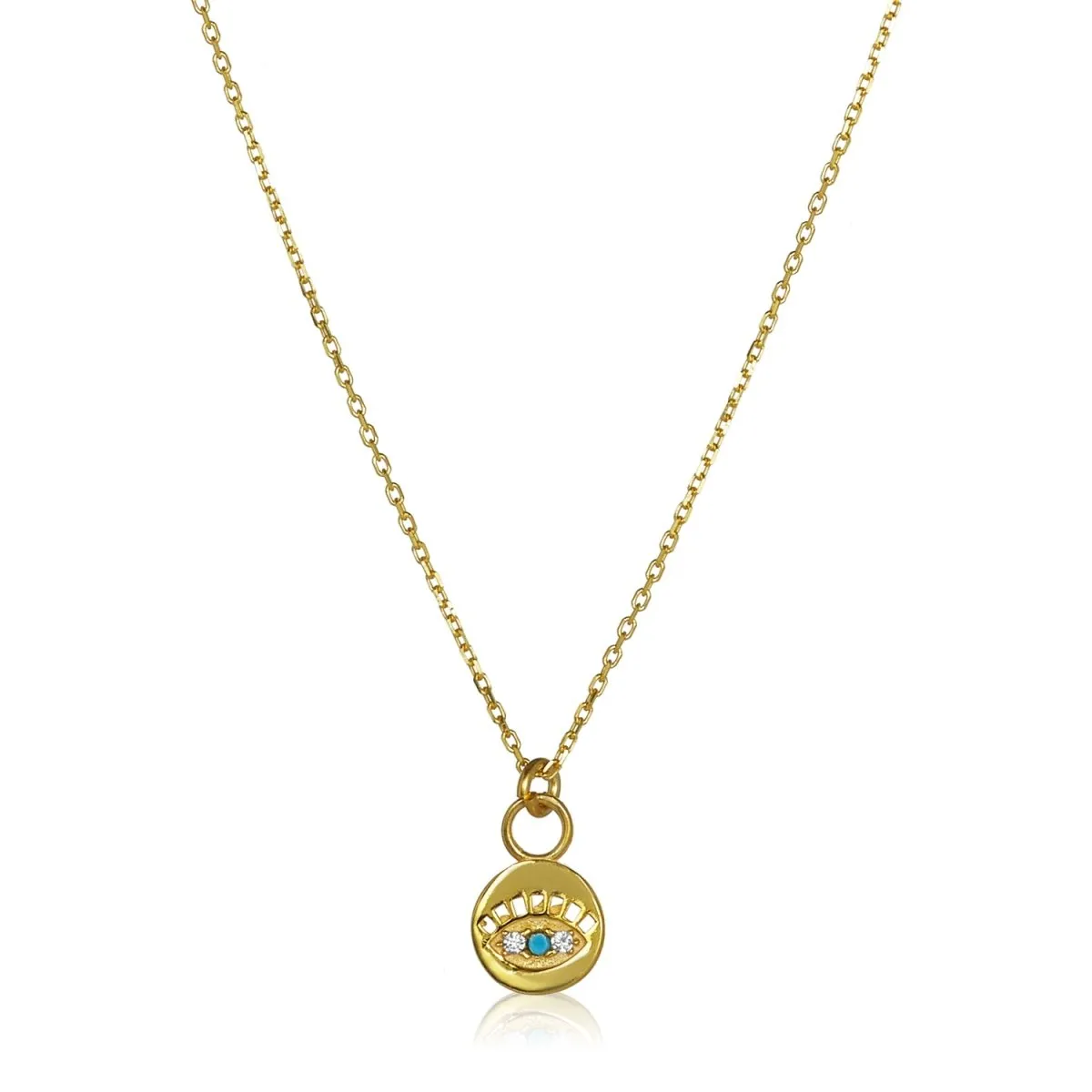 Evil Eye Charm Pendant for Women and Girls