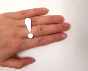 Exclamation Mark Ring
