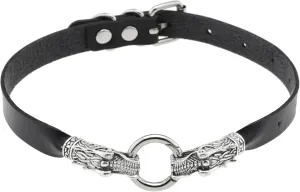 eYLun Women Leather Choker Necklaces Punk Collar Choker Vintage Goth Choker Necklace