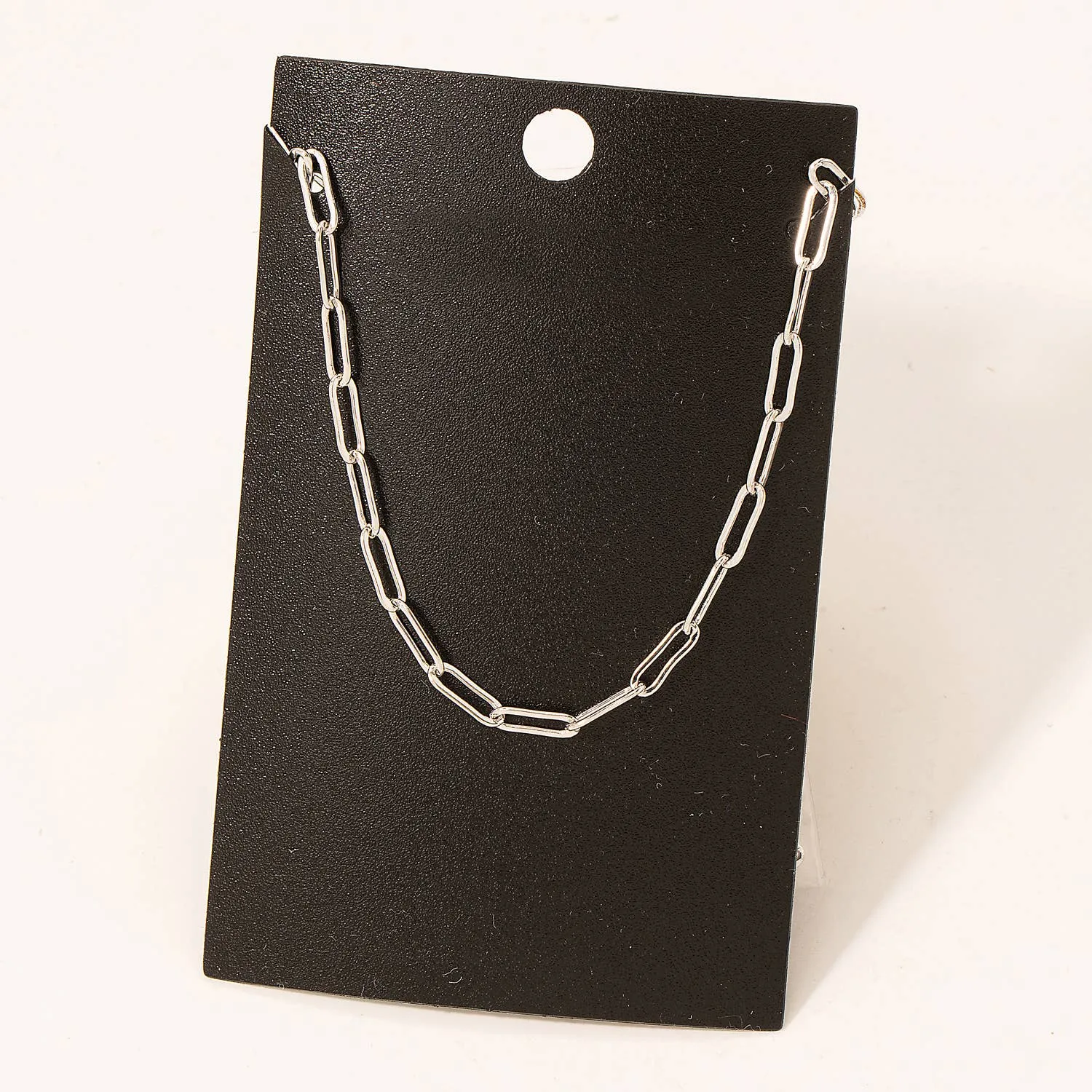 Fame Gold Dipped Oval Chain Link Necklace