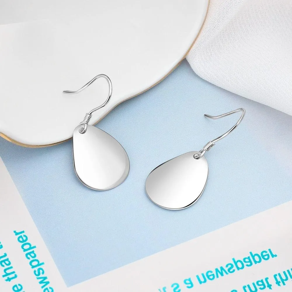 Fashionable 925 Sterling Silver Bohemia Drop Earrings, Party Jewelry