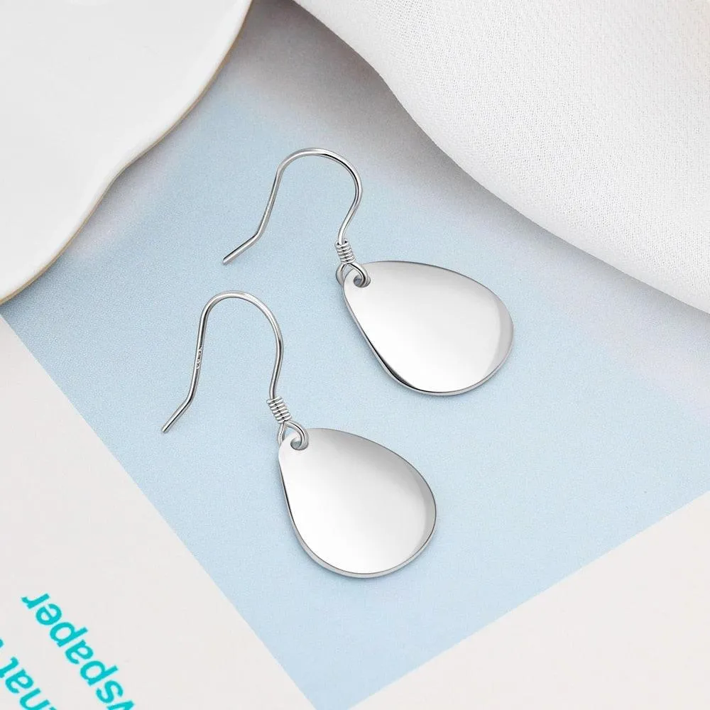 Fashionable 925 Sterling Silver Bohemia Drop Earrings, Party Jewelry