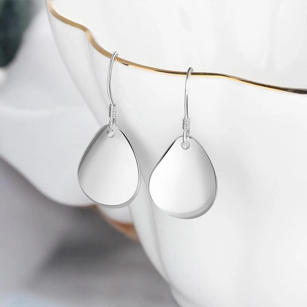 Fashionable 925 Sterling Silver Bohemia Drop Earrings, Party Jewelry