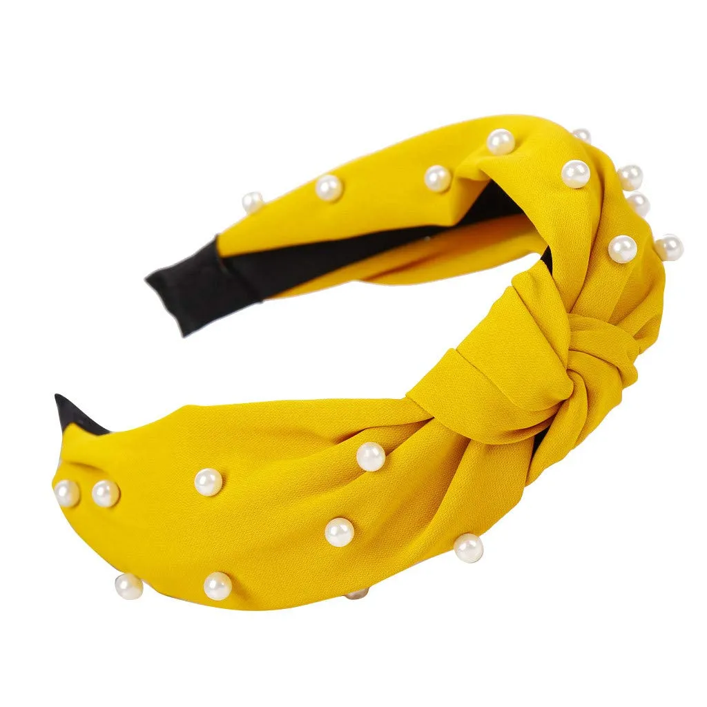 Fashionable Headbands for Women Beaded Hair Hoop Headband Handmade Jewelry Hair Bands Hair Accessories