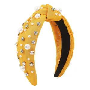 Fashionable Headbands for Women Beaded Hair Hoop Rhinestone Crystal hairbands Hair Accessories for Daily Festival