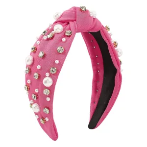 Fashionable Headbands for Women Hair Hoop Headband Elastic Rhinestone Hair Bands Hair Accessories for Daily Festival