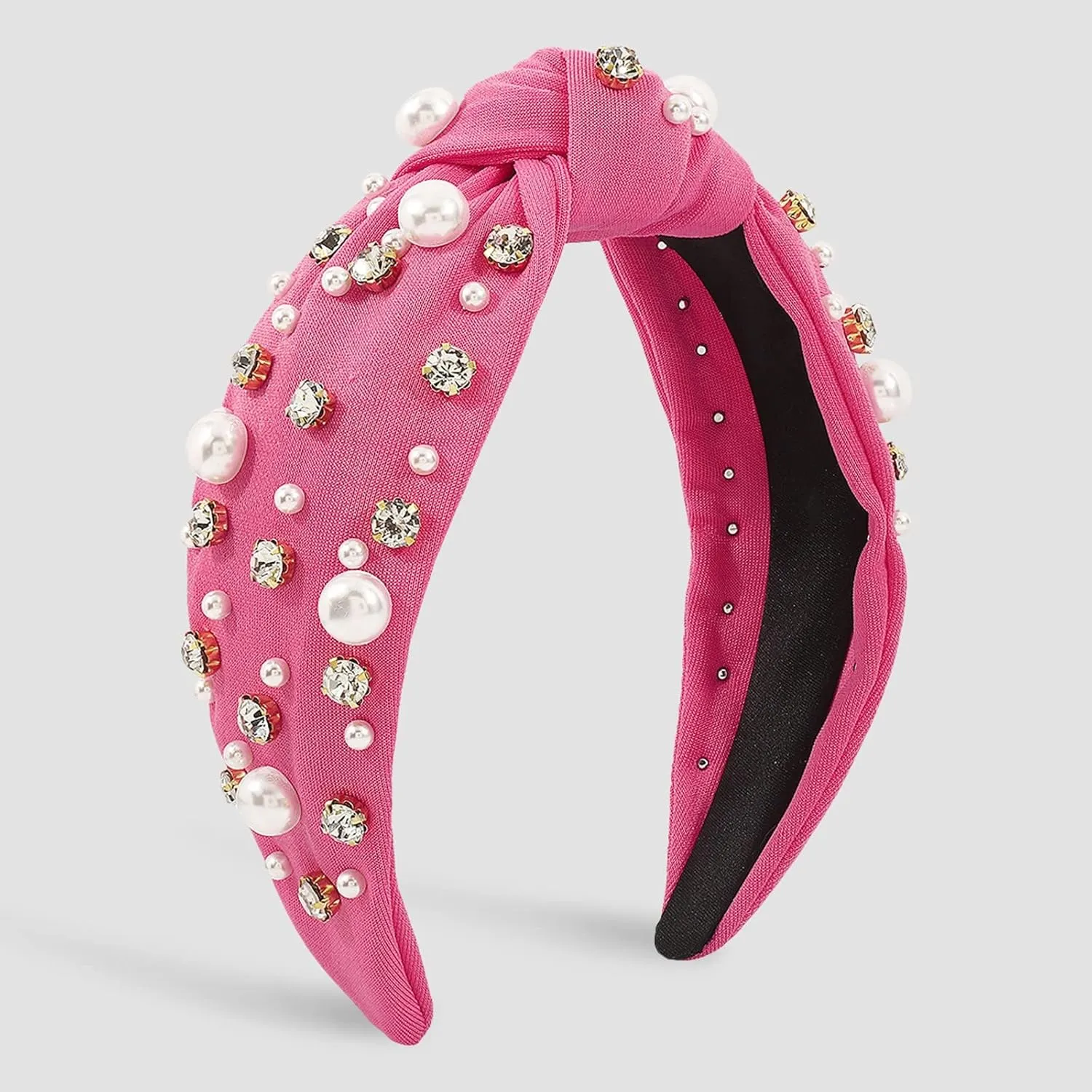 Fashionable Headbands for Women Hair Hoop Headband Elastic Rhinestone Hair Bands Hair Accessories for Daily Festival