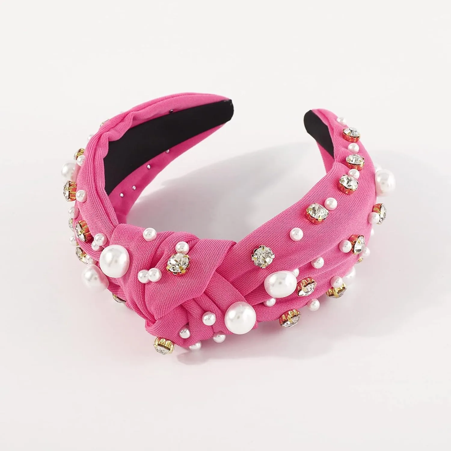 Fashionable Headbands for Women Hair Hoop Headband Elastic Rhinestone Hair Bands Hair Accessories for Daily Festival