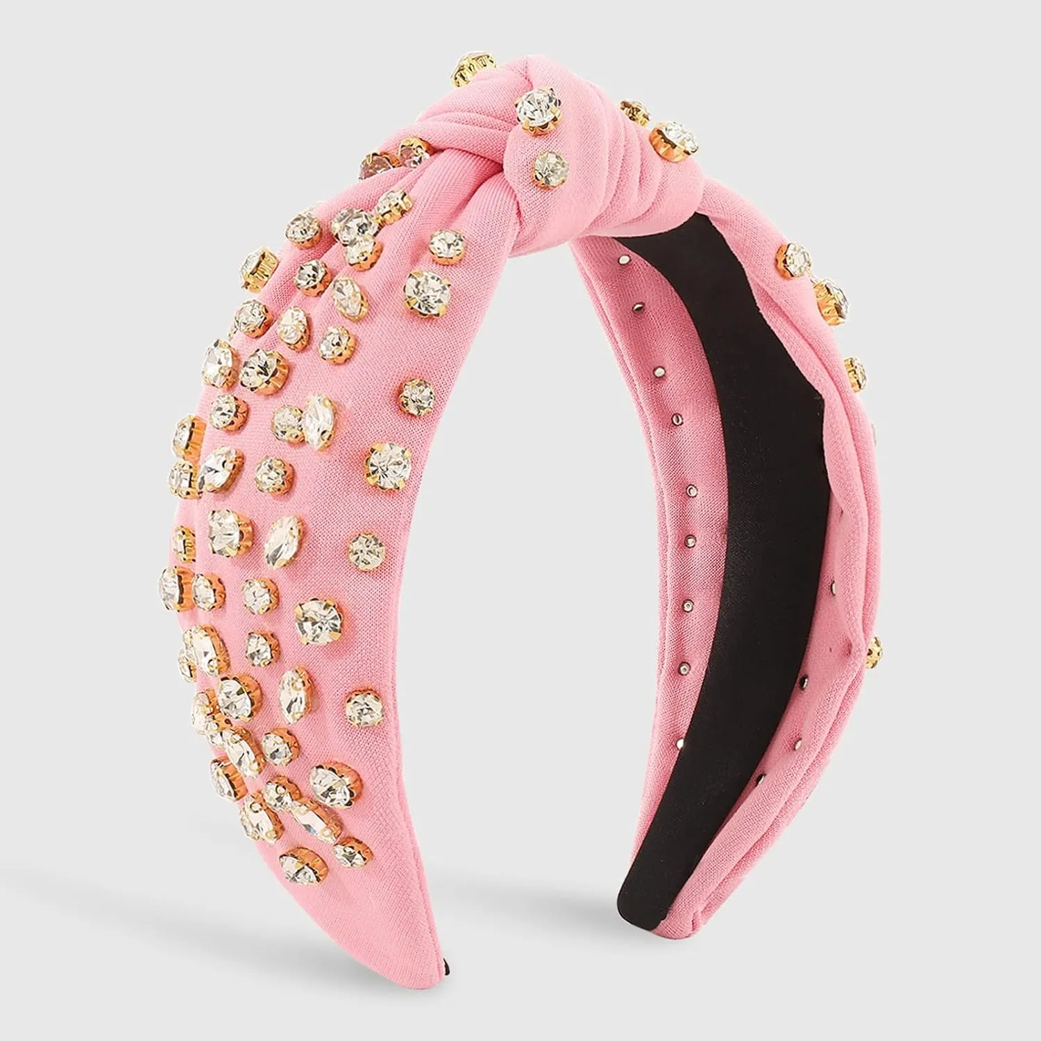 Fashionable Headbands for Women Pearls Head Bands Crystal Elastic hairbands Hair Accessories for Daily Festival