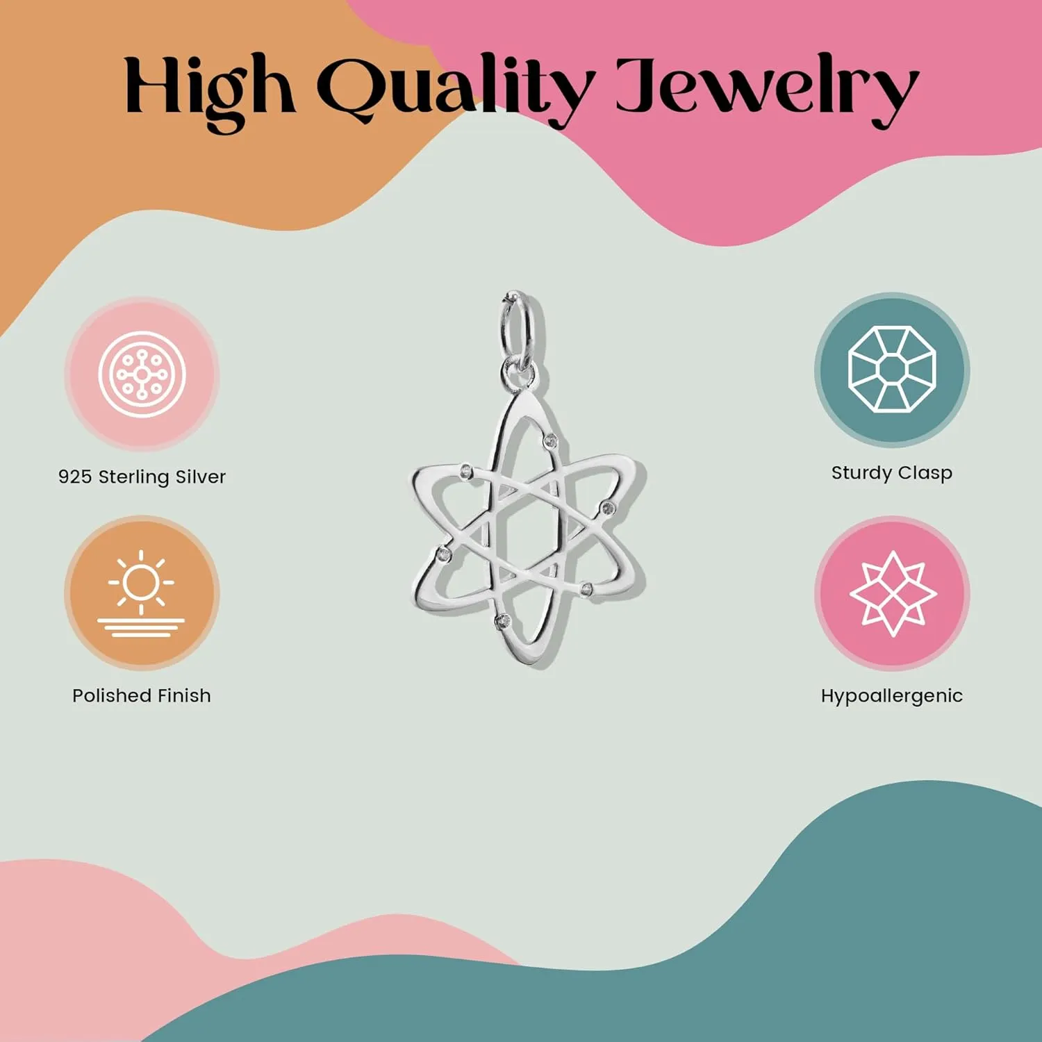 FashionJunkie4Life Anatomoy, Chemistry and Science Themed Pendant Necklaces