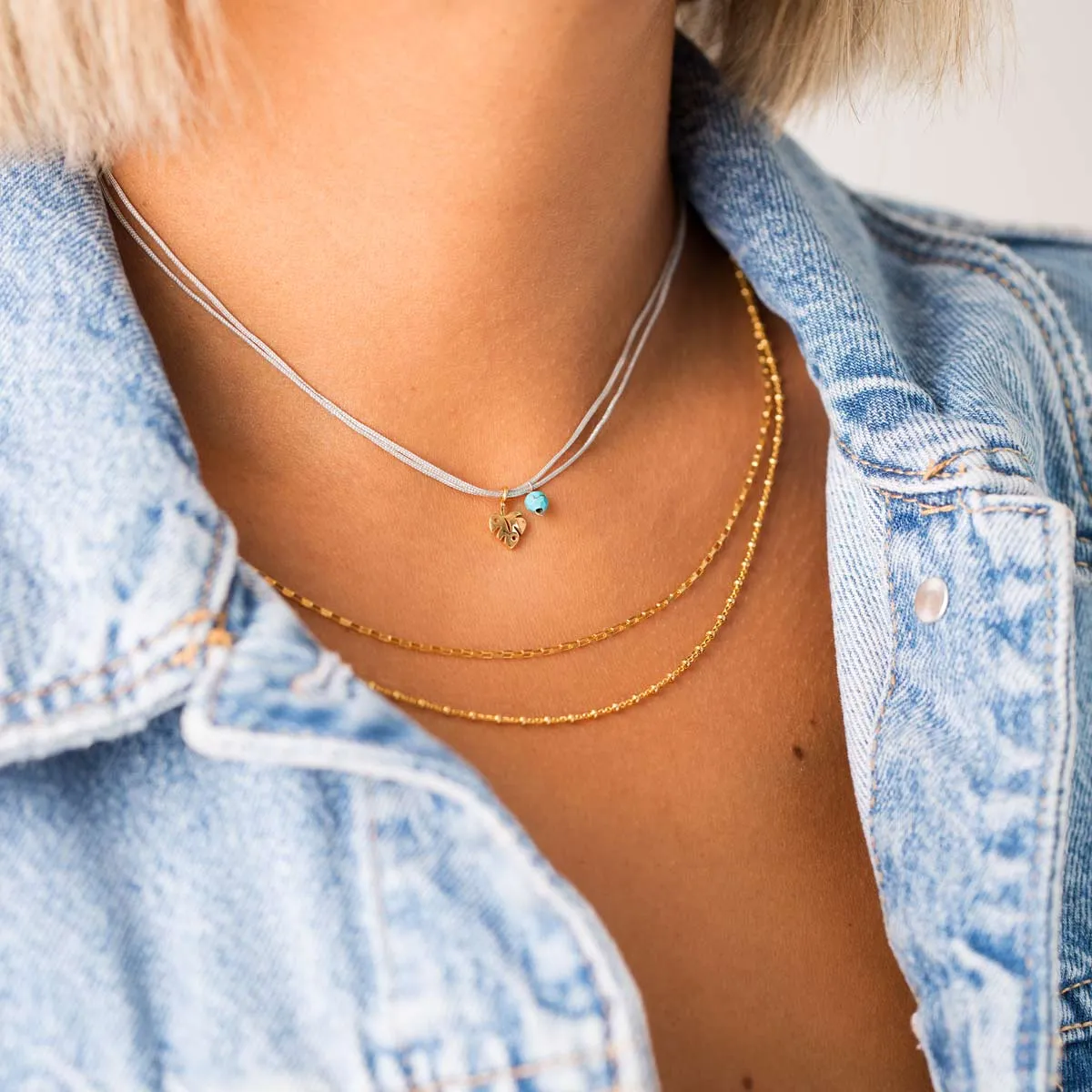 Fig Leaf Necklace