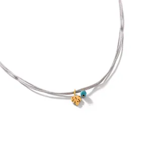 Fig Leaf Necklace