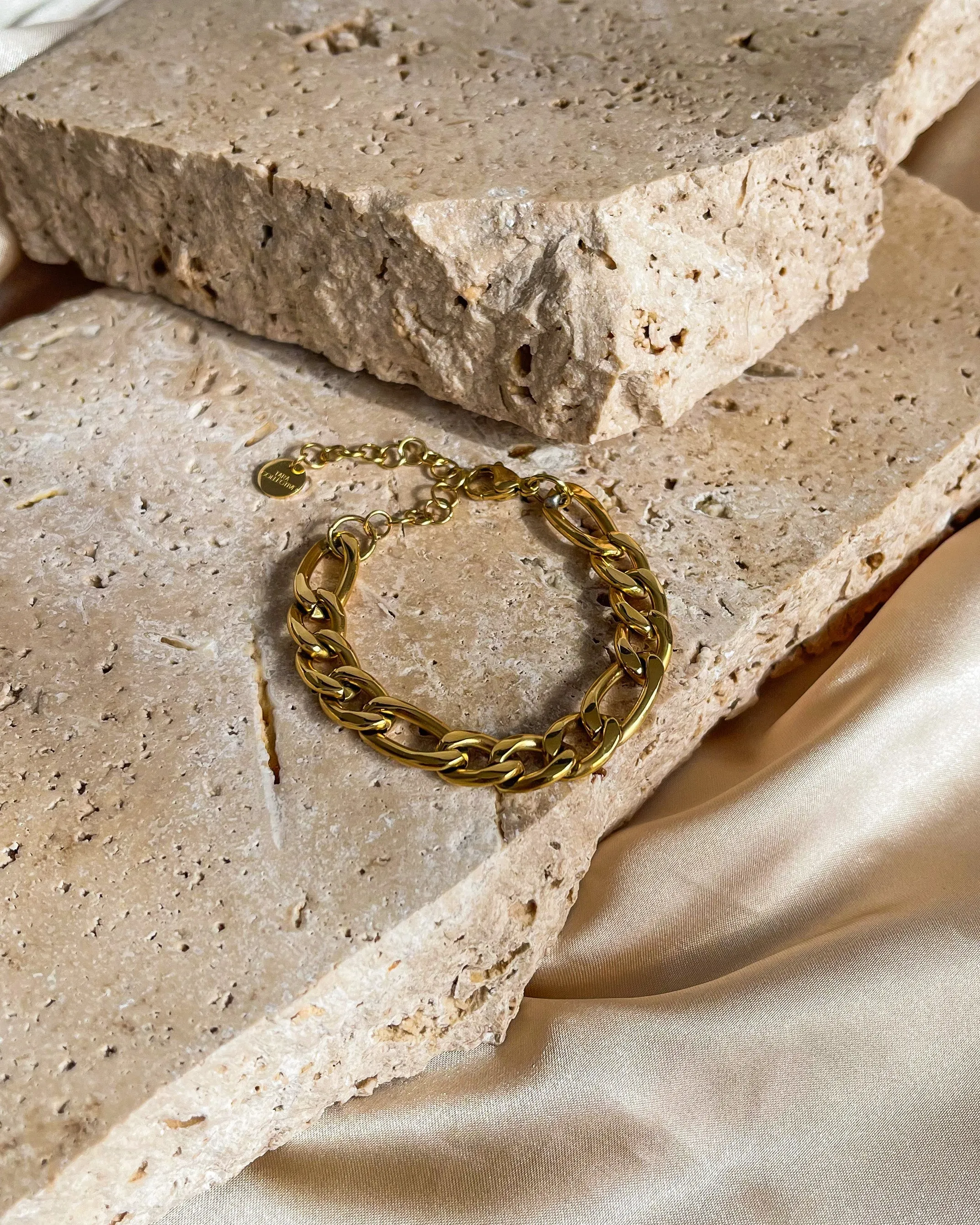 Figaro Chain - 6mm | 18K Gold Plated