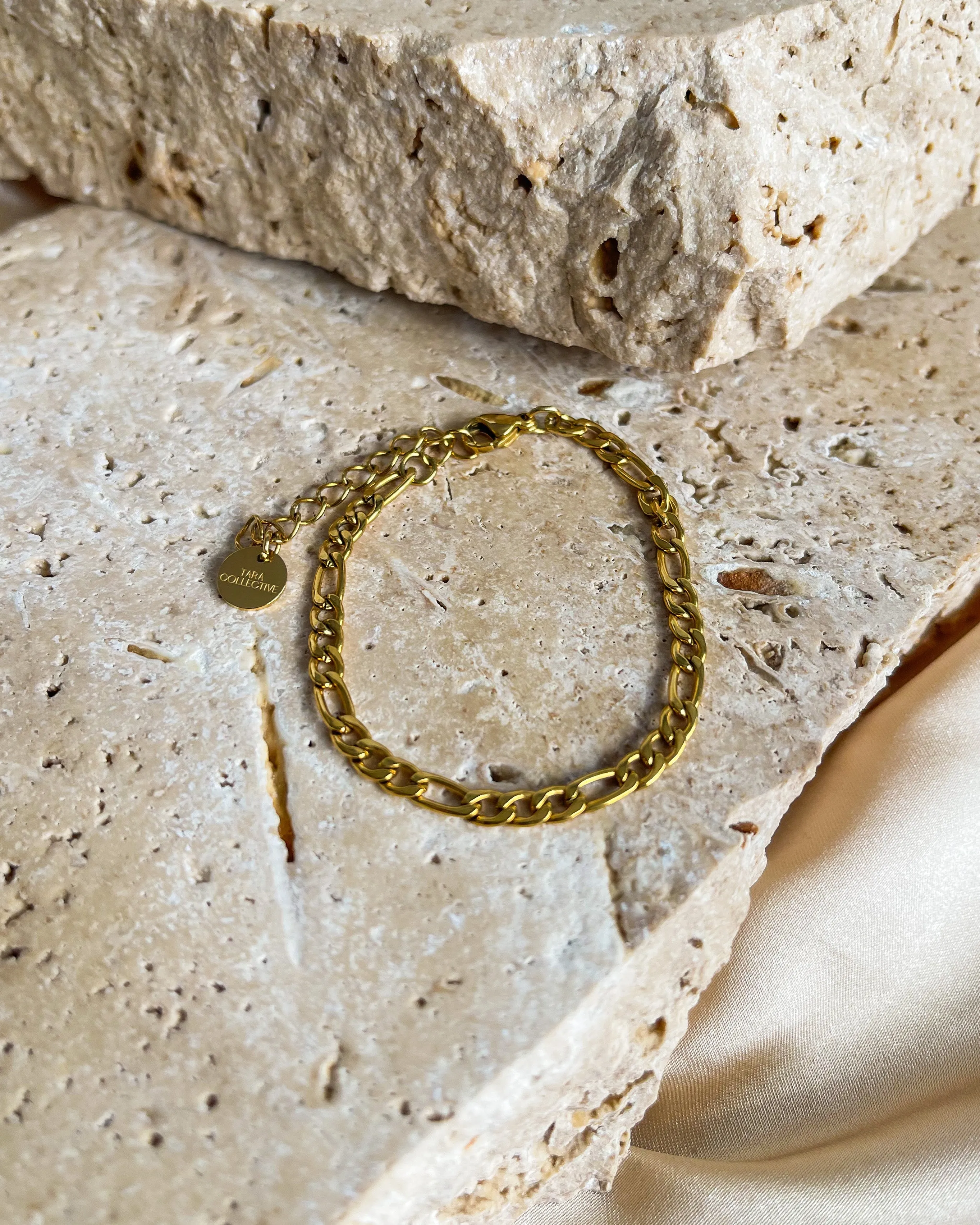 Figaro Chain - 6mm | 18K Gold Plated