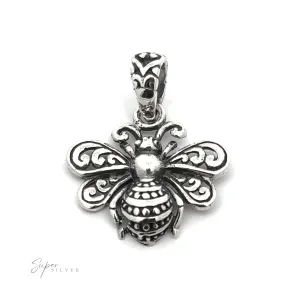 Filigree Bee Pendant