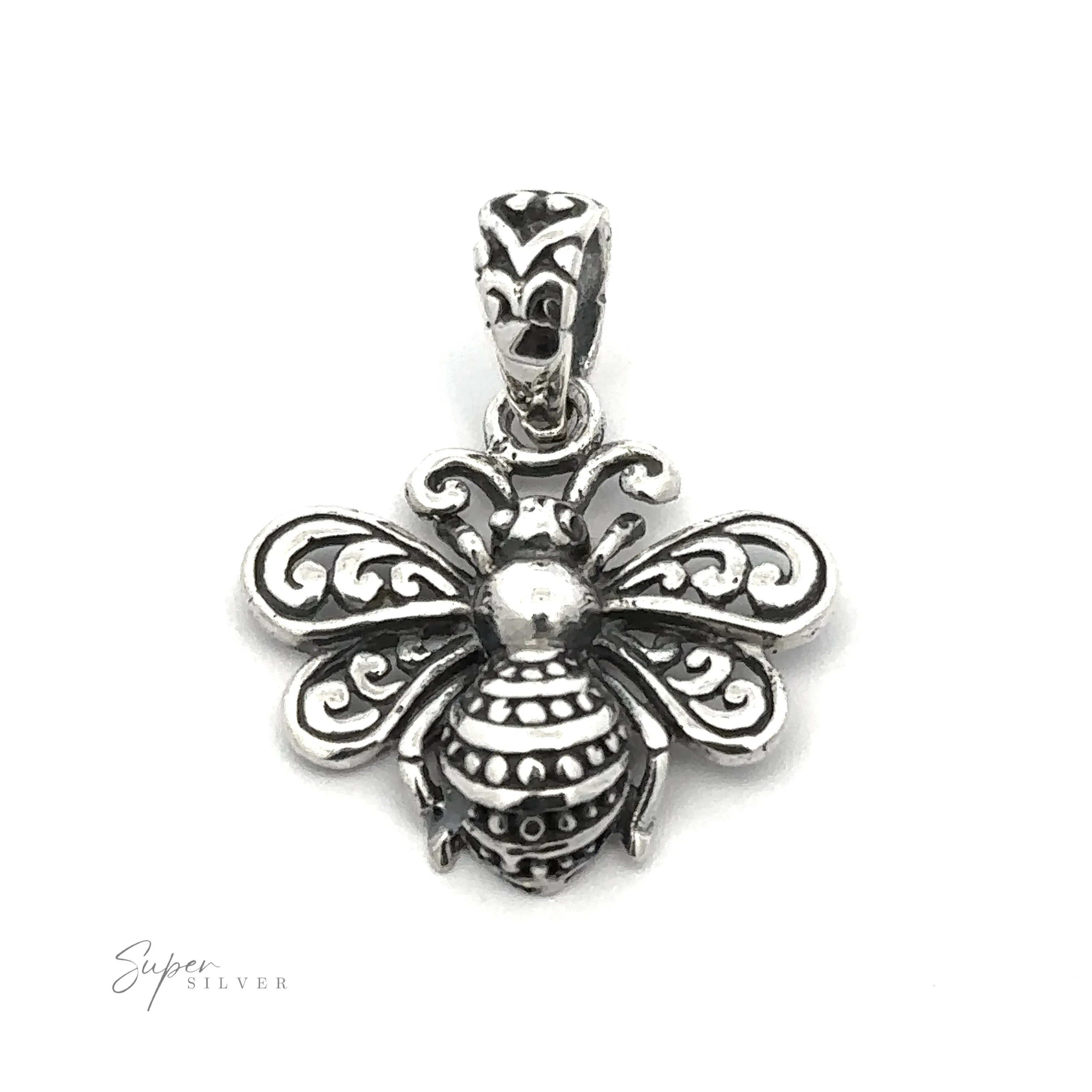 Filigree Bee Pendant