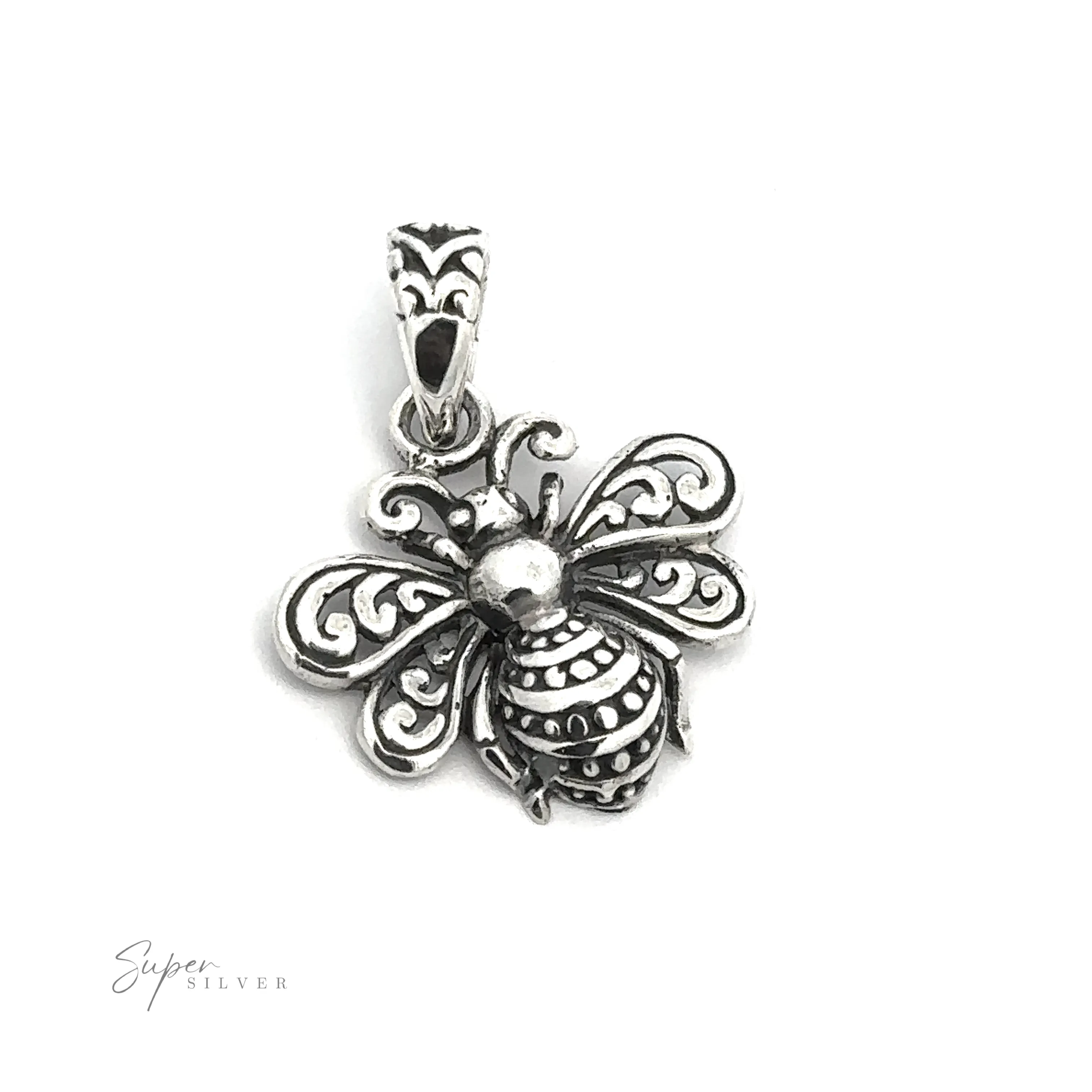 Filigree Bee Pendant