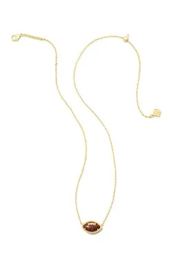 Football Short Pendant Necklace