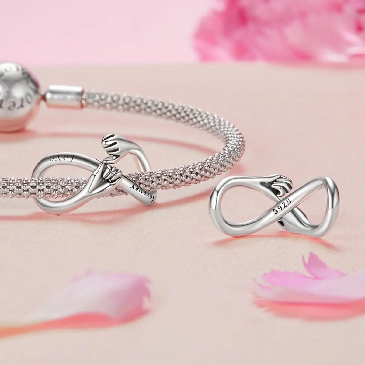 Forever Love Infinity Charm