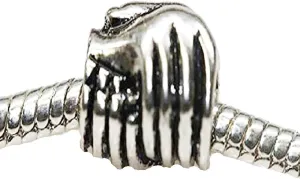 Friendship Love Peace Hand Shake Charm Bead for European Snake Chain Charm Bracelet