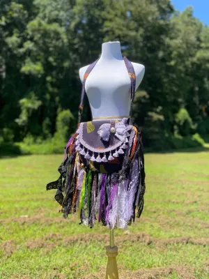 Fringe Purse, Festival Fringe Bag, Hippie Handbag, Boho Chic Embellished purse