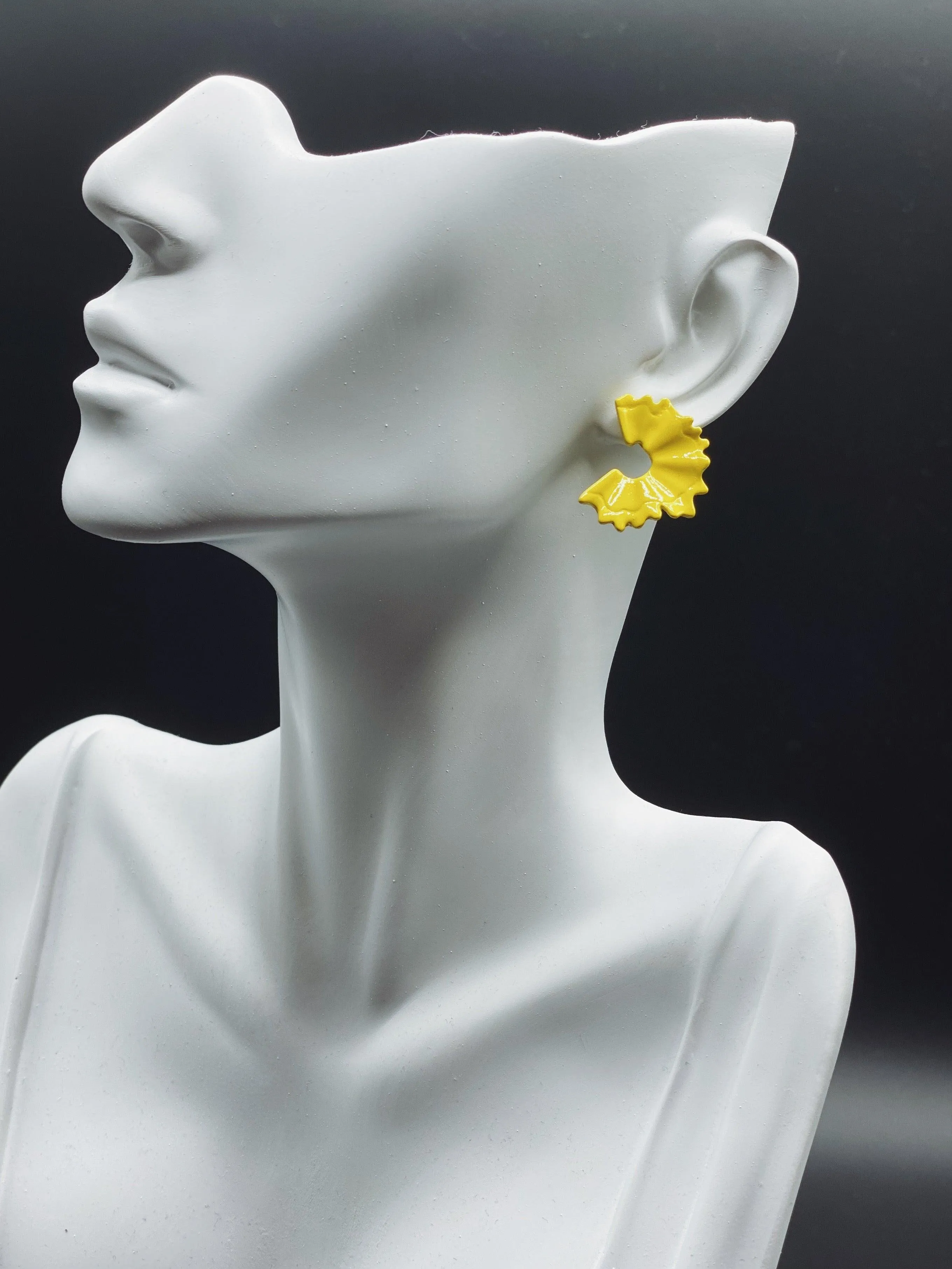 Fun Pencil Earrings - Handmade Paint Unique Earrings