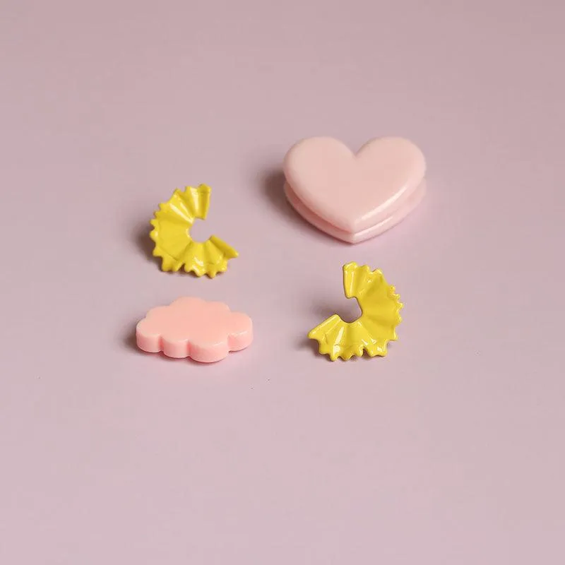 Fun Pencil Earrings - Handmade Paint Unique Earrings