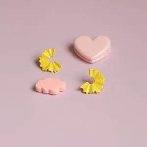Fun Pencil Earrings - Handmade Paint Unique Earrings