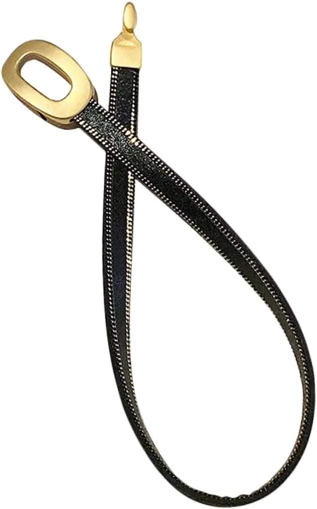 Gadpiparty Neck Chain Neck Strap Necklace Choker Fashion Collar Black