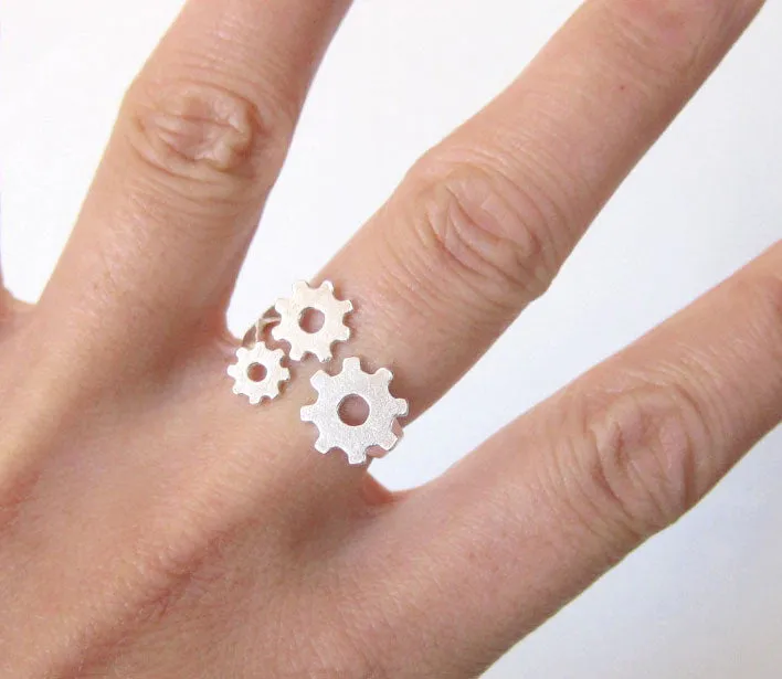 Gears in Hand Ring