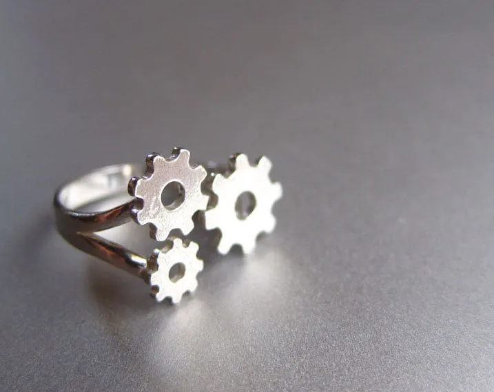 Gears in Hand Ring