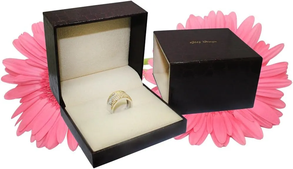 Glitz Design July Birthstone Ruby 18K Gold Diamond Ring 2.65 ct tw