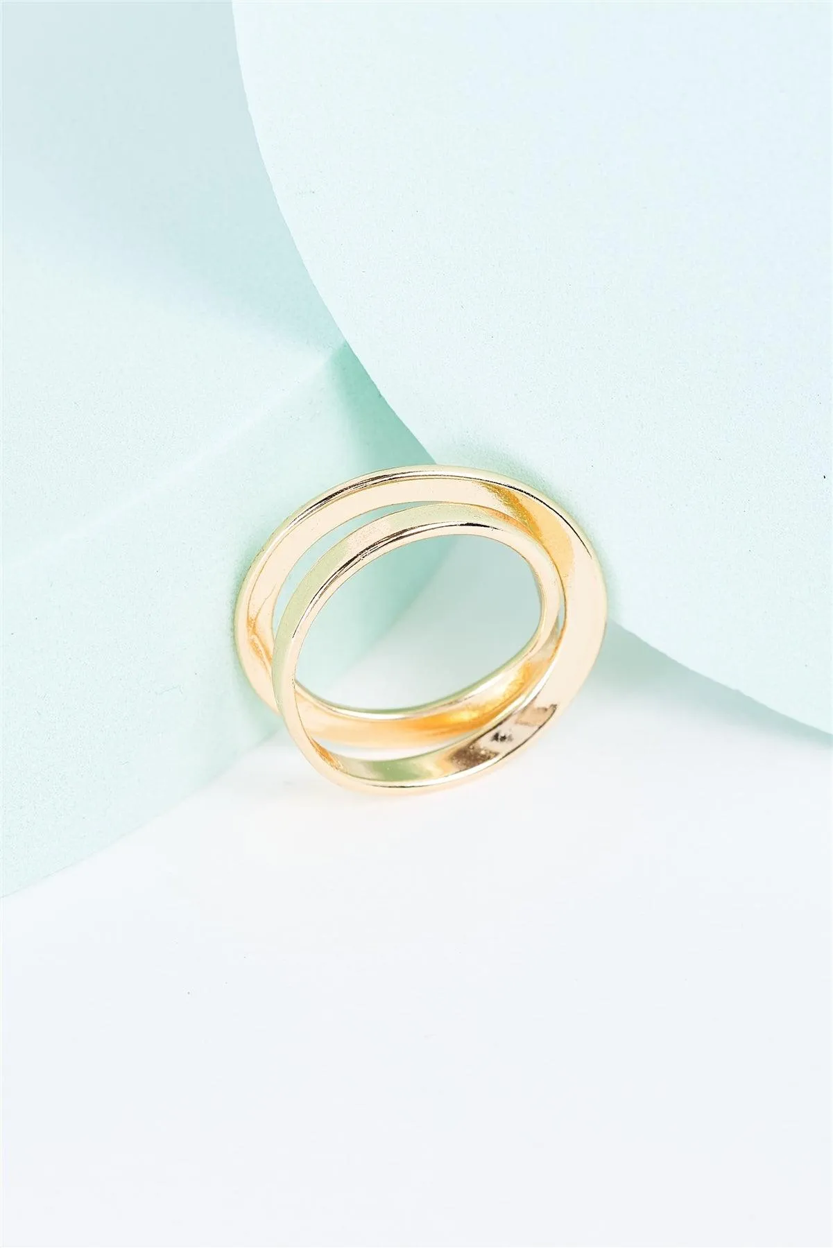Gold Chic Double Ring
