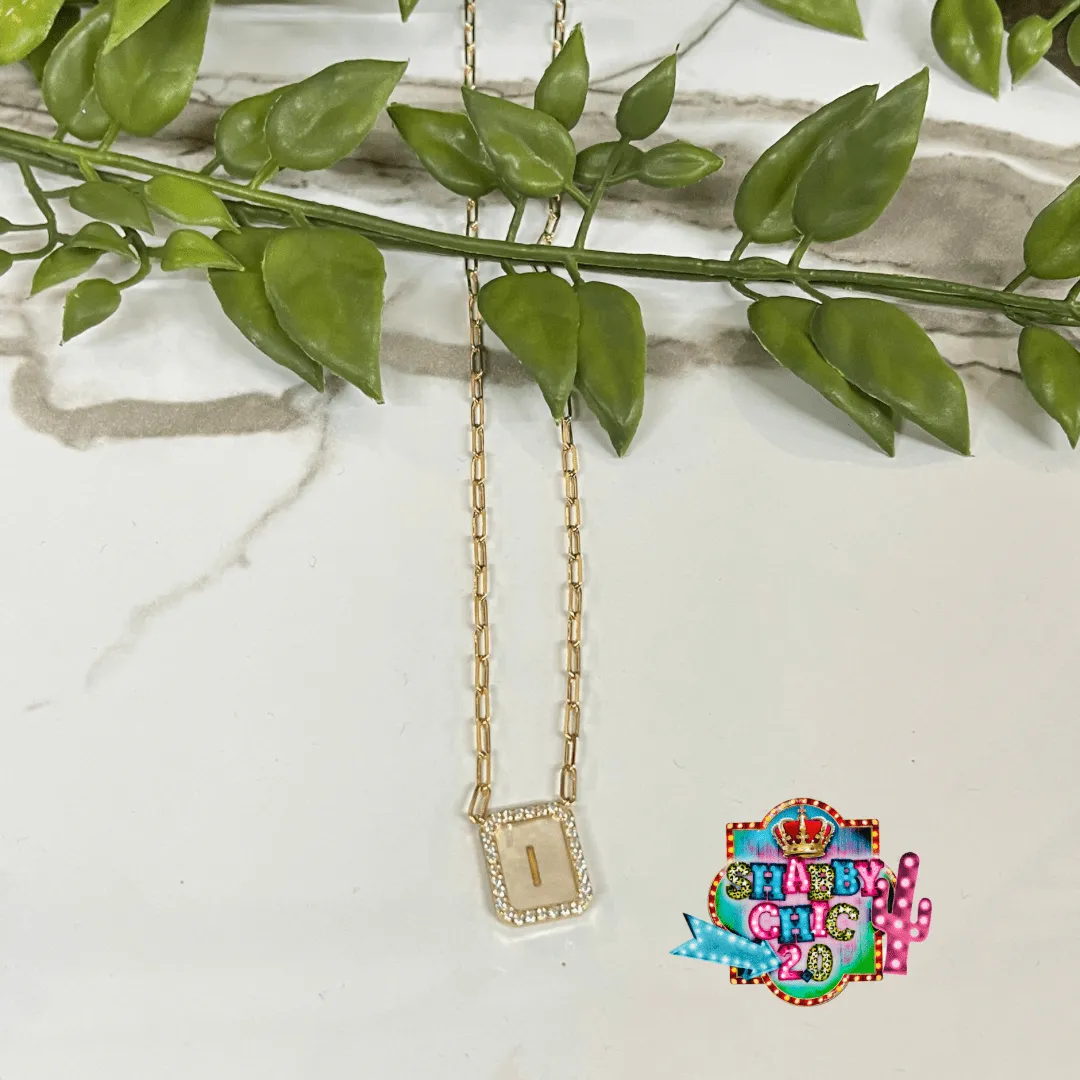 Gold Initial Necklace