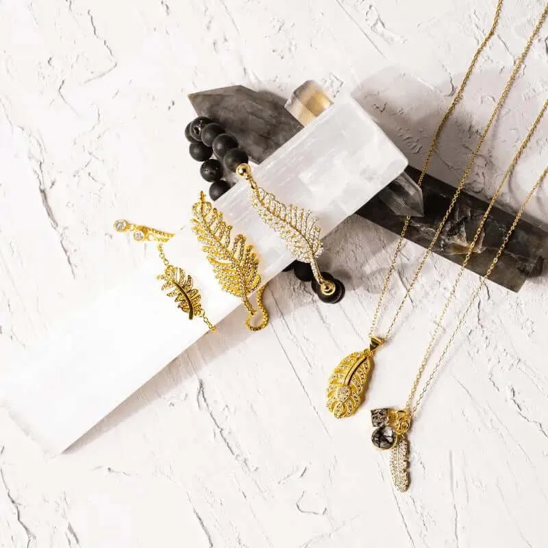 Gold Leaf Necklace