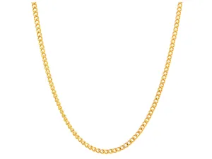 Gold Thin Chain Necklace