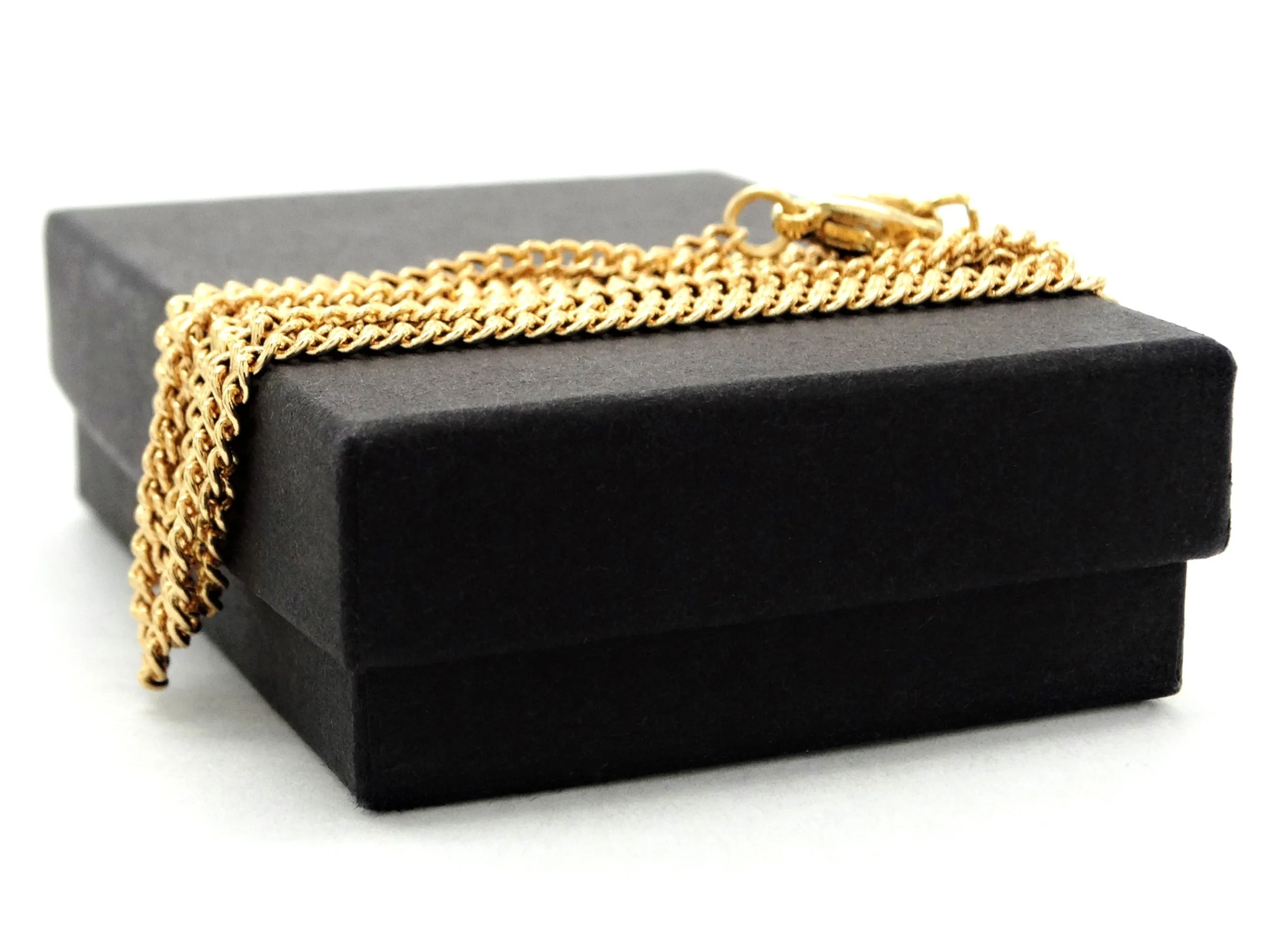 Gold Thin Chain Necklace