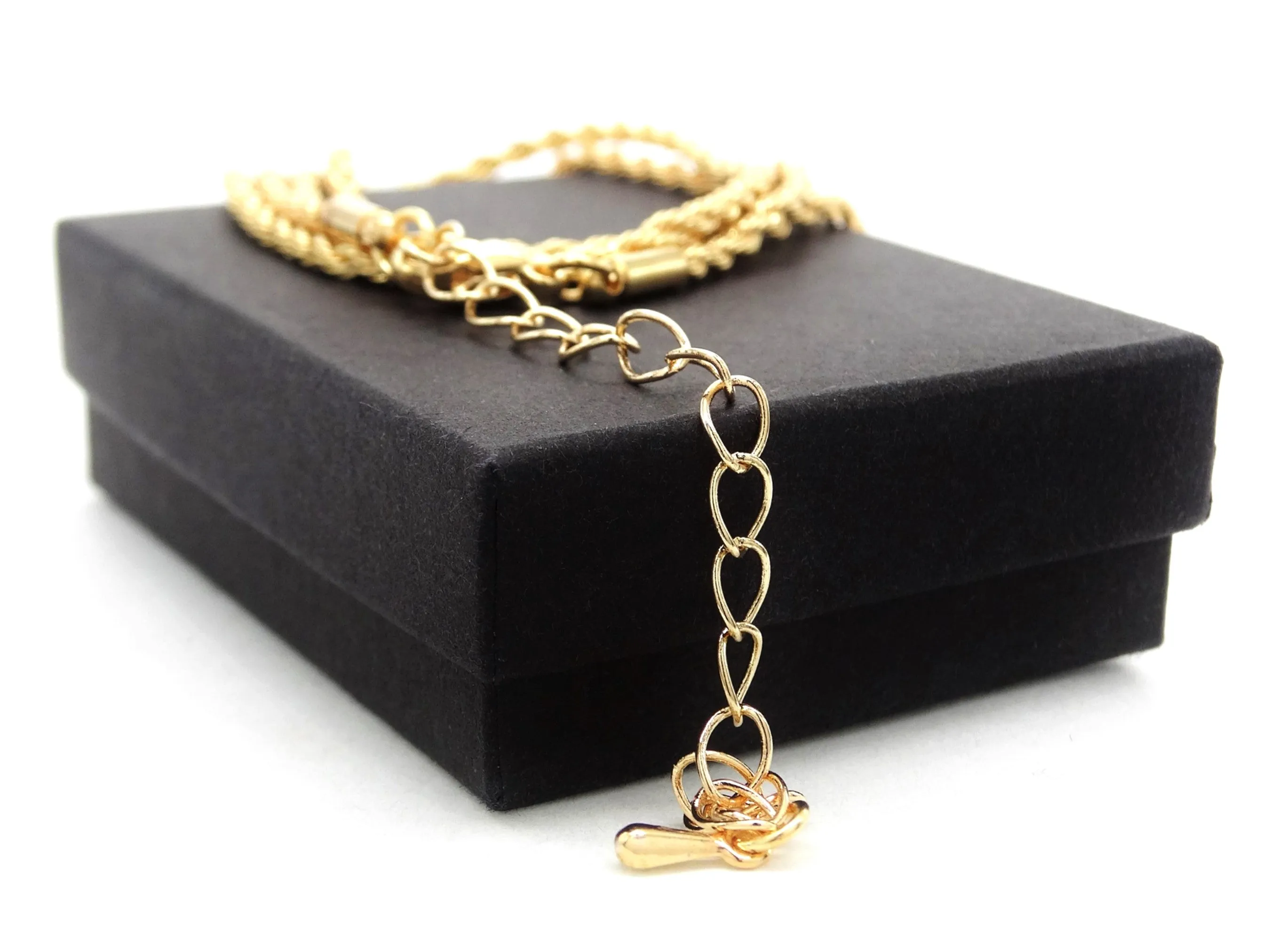 Gold Thin Rope Necklace