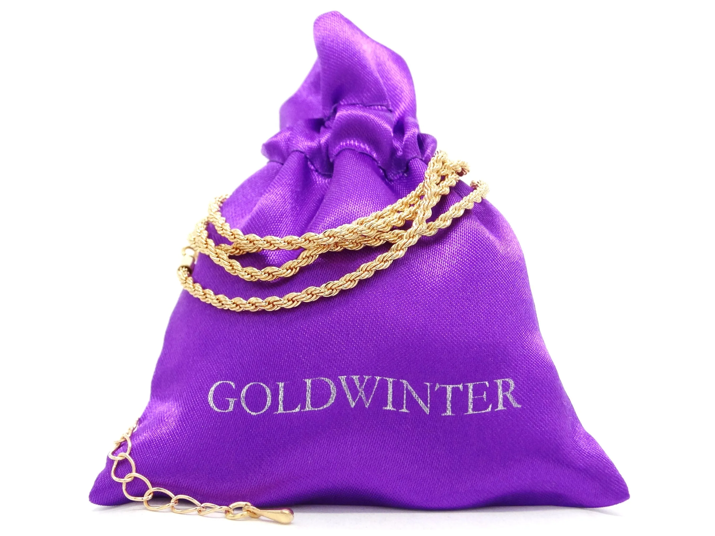 Gold Thin Rope Necklace