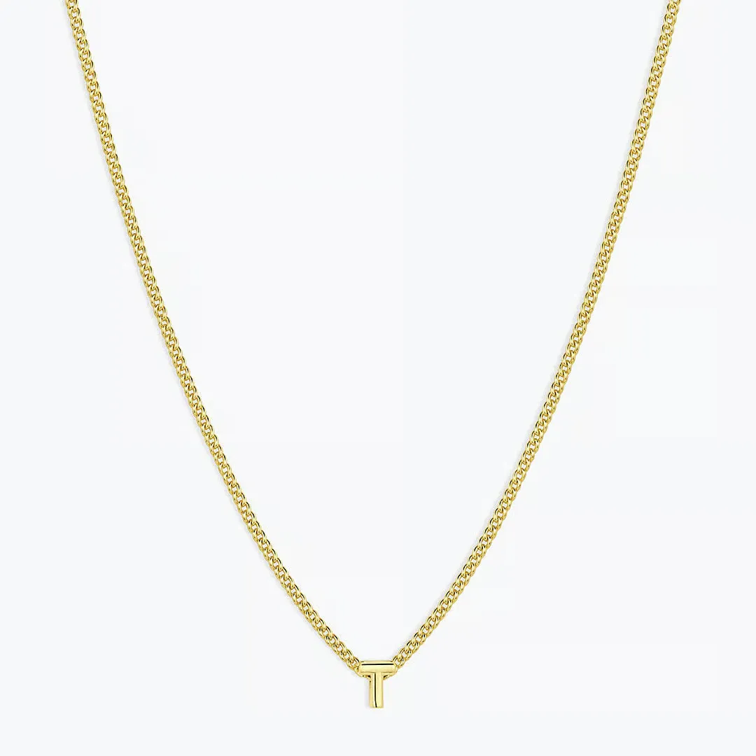 Gorjana Wilder Mini Alphabet Necklace