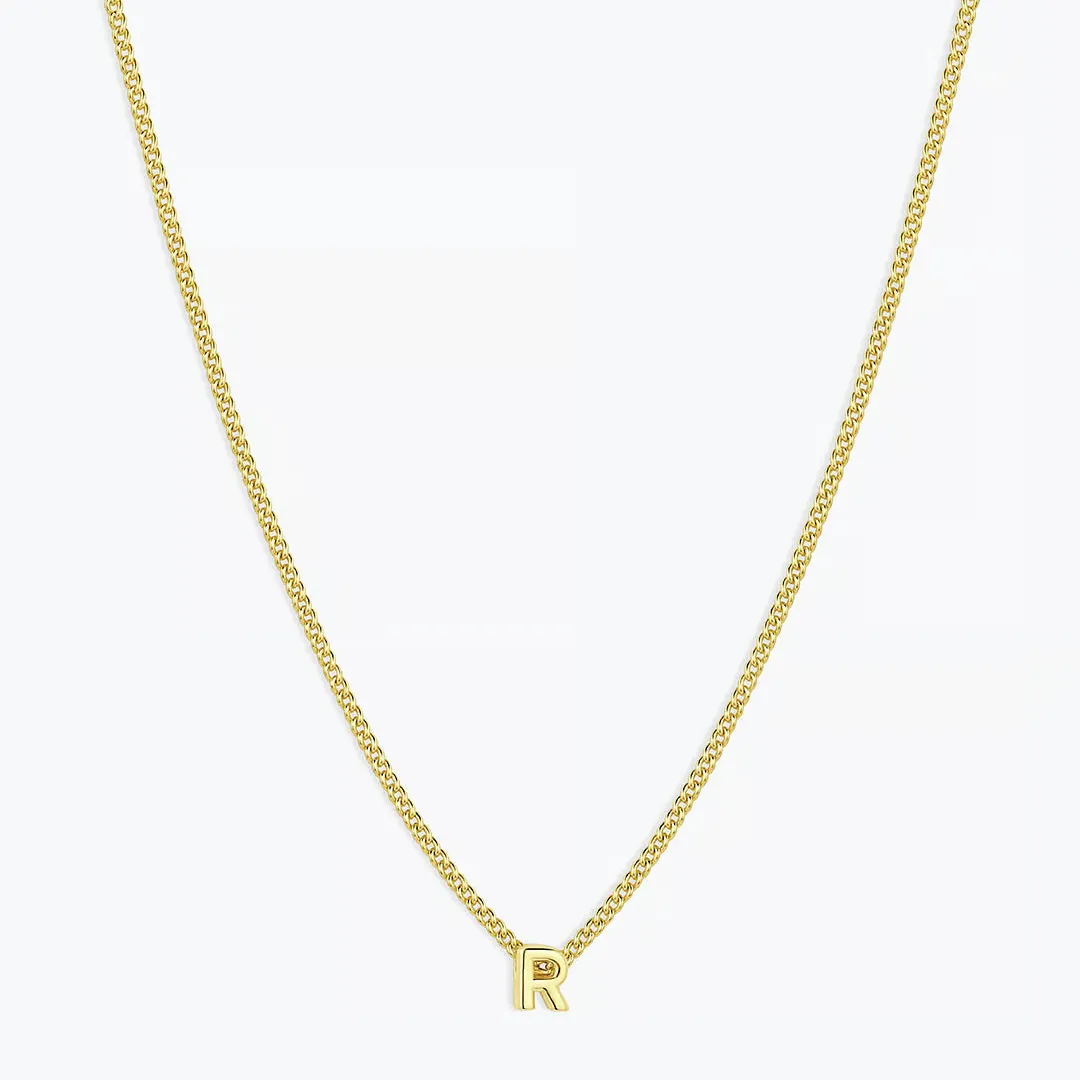 Gorjana Wilder Mini Alphabet Necklace