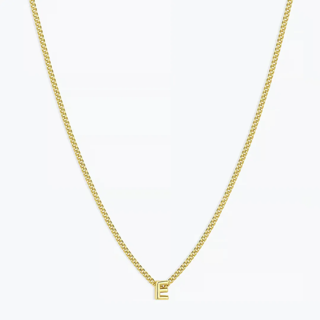 Gorjana Wilder Mini Alphabet Necklace
