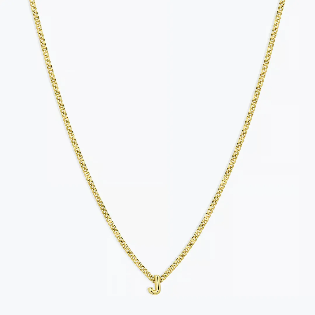 Gorjana Wilder Mini Alphabet Necklace