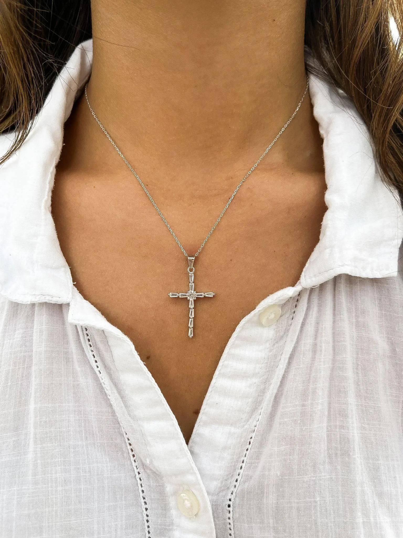 Grace Cross Necklace