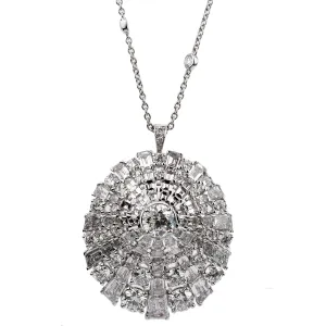 Graff Magnificent 16.42ct Diamond White Gold Necklace