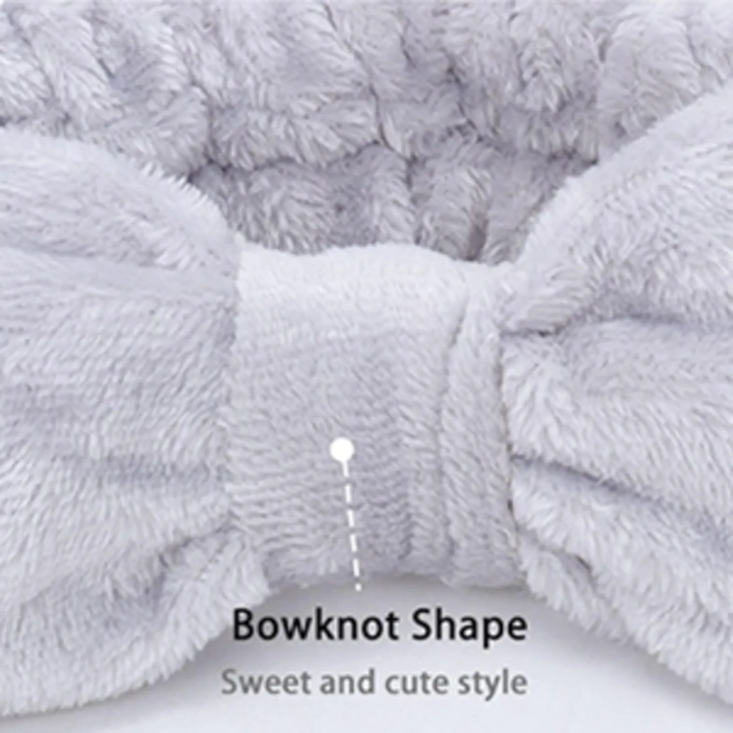 Hair Band for Girls and Women Makeup Face Washing Headband Towel Soft Coral Fleece Hair Band
