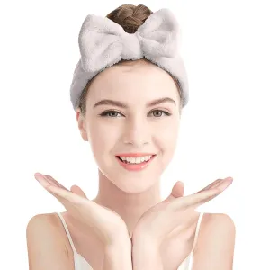 Hair Band for Girls and Women Makeup Face Washing Headband Towel Soft Coral Fleece Hair Band