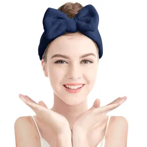 Hair Band for Girls and Women Shower Washing Face Hair Band Soft Coral Fleece Head Wraps